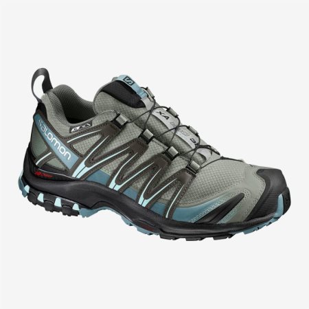 Salomon XA PRO 3D CS WP W Laufschuhe Damen Olivgrün [1ZUF-P]